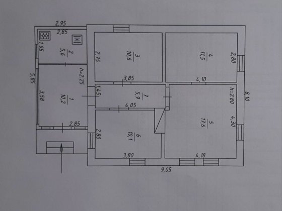 Продам цегляний будинок , 72м2, 10 соток , вул. Причестинська Бориспіль