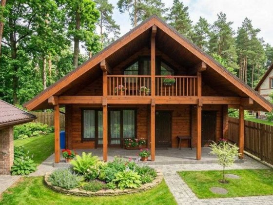 Ексклюзивний Дерев'яний Будинок у Бучі – без посредников, без % Буча