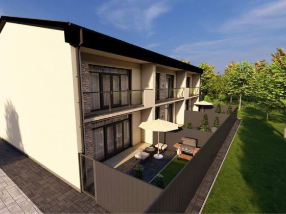 Таунхаус по ціні 3 км.квартири на лоні природи поруч з річкою Ивано-Франковск