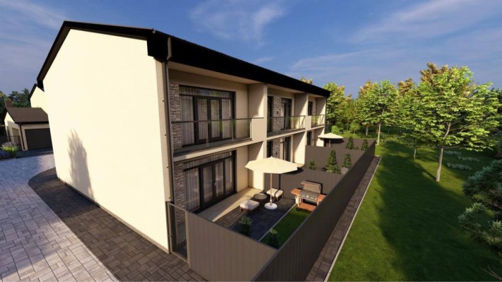 Таунхаус по ціні 3 км.квартири на лоні природи поруч з річкою - фото 1