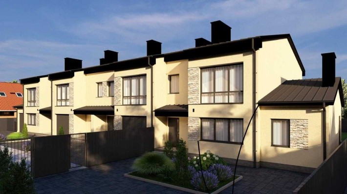 Внутрішній таунхаус в  Івано-Франківську. Закрите містечко - фото 1