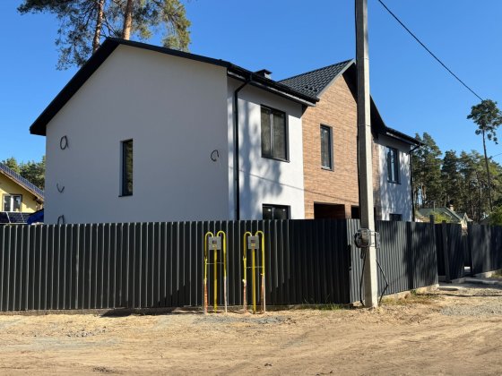 Готовий дуплекс в лісовій Бучі. Газ. Чистове оздоблення Буча