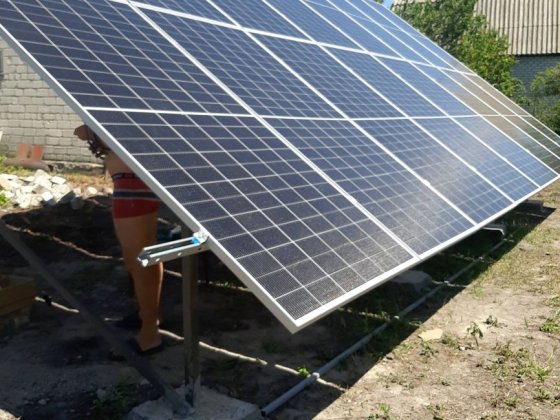 Будинок з сонячними панелями 11 кВт, с.Кияшки Кременчук