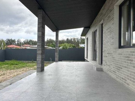 Новий одноповерховий будинок у Бучі, 4 кімнати, 6 соток землі Буча