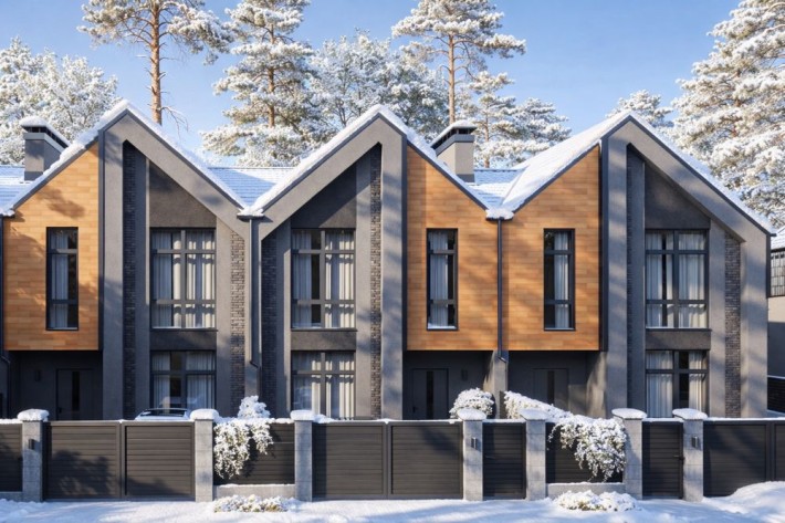 Таунхауси РОЗТЕРМІНУВАННЯ 18 міс. Буча лісова частина Центр Газ - фото 1