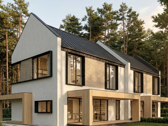 Новий дуплекс у центрі Ірпеня біля парку, 120 м²,4 спальні, Тераса,ГАЗ