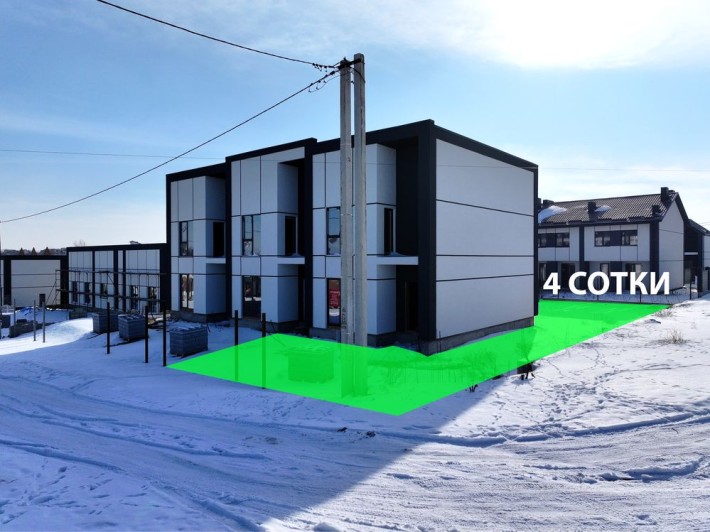 Котедж два поверхи з міськими комунікаціями та парканом - фото 1