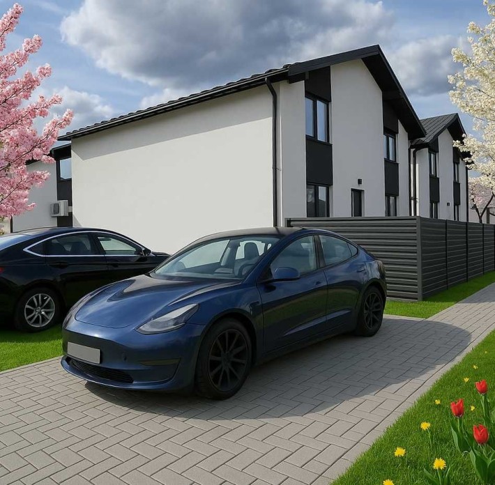 Інвестиційний таунхаус 48м² з двориком. Без %. Метро 20хв. Розтерм-ня - фото 1