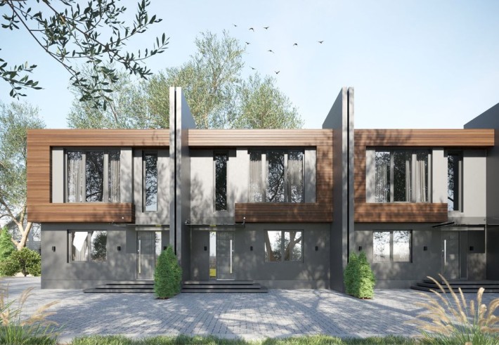 Таунхауси преміум-сегменту в Житомирі біля лісу - фото 1