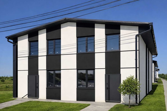 Таунхаус 35м² з двориком від забудовника. Розтер-ня. Метро 20 хв - фото 1