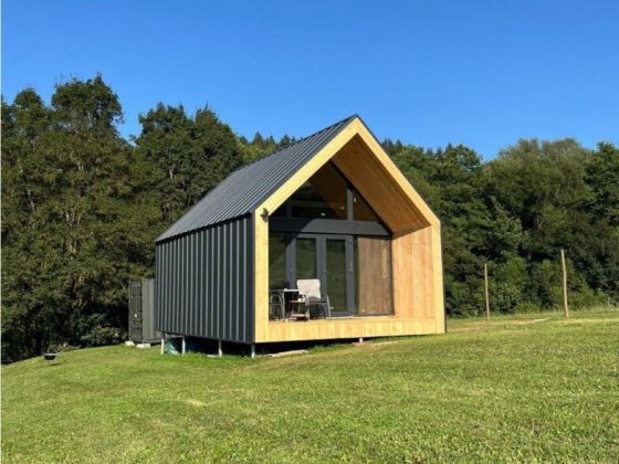 Каркасний будинок Barn 42 м² під ключ | будівництво за 30 днів Киев