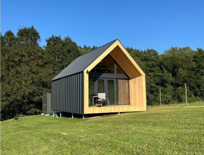Каркасний будинок Barn 42 м² під ключ | будівництво за 30 днів - фото 1