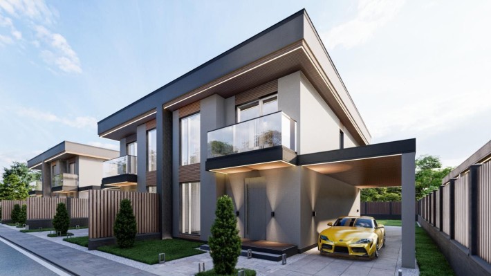 Дуплекс (від забудовника) 140м² та 3сотки Стадне | 4км до м. Славутич - фото 1