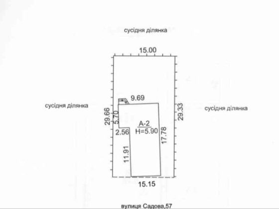Продаж садового будинку Садова 57 Киев