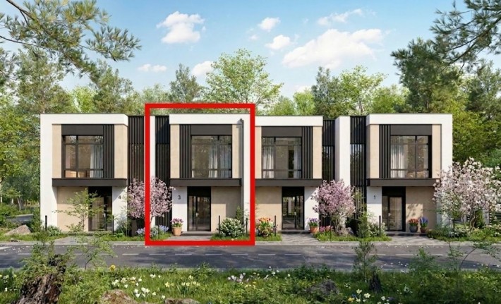 Котедж з власним подвір'ям / Газове опалення / 0% розтермінування - фото 1