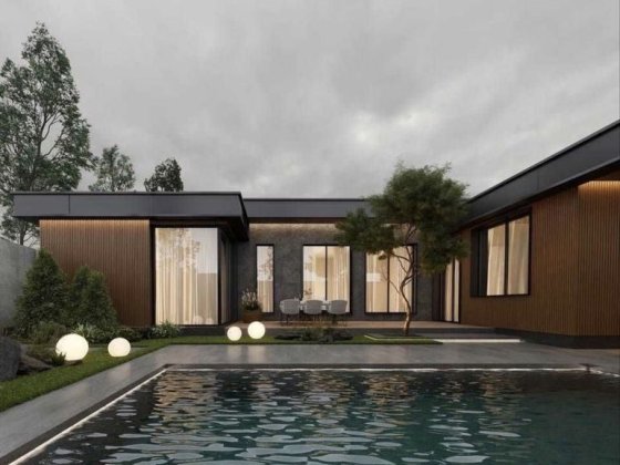 10 ст Большого Фонтана! Одноэтажный дом в стиле HAIG-TECH! Одесса