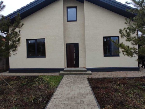 Стильний будинок 177 кв м . Дизайн проект у подарунок