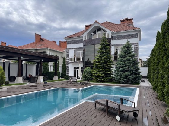 Совиньон. VIP дом 700кв.м. Современный модерн. Участок 10 соток.