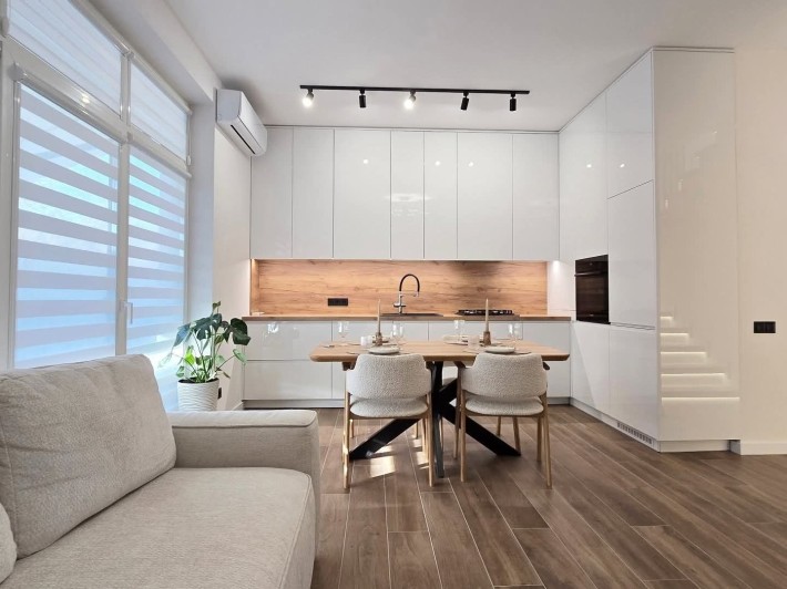 Дуплекс 115 м2 з терасою ремонт газ ліс с. Петропавлівська Борщагівка - фото 1