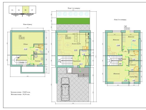 Таунхаус 124 кв.м Таирова гос. программы