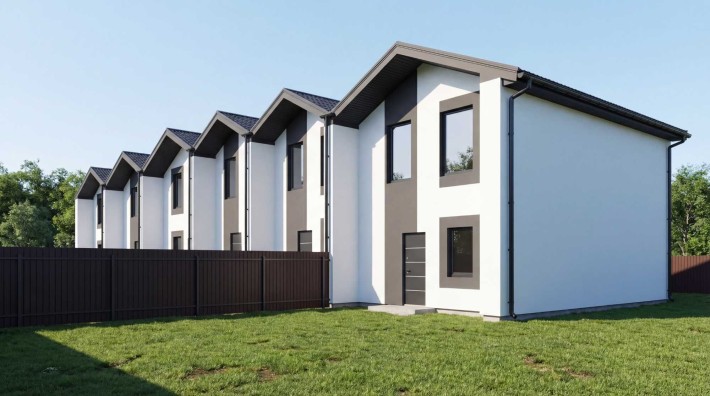 Таунхаус 104 м² у ЖК закритого типу. Розтермінування. 20 хв до метро - фото 1