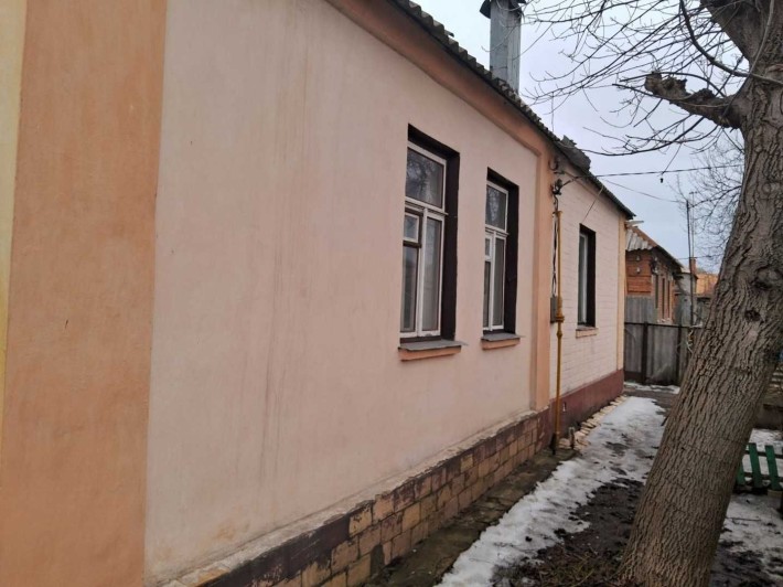 Продам отдельно стоящий кирпичный дом 68м2, 6 соток, Основа (Одесская) - фото 1