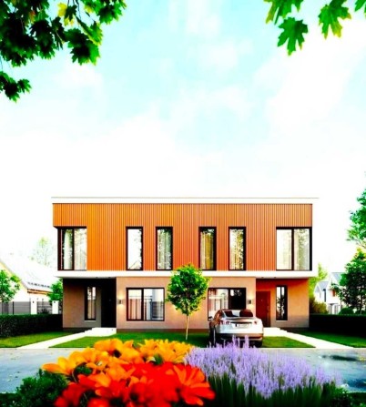 Продам Дуплекс_Будинок, ремонт, газ, меблі. Від забудовника. - фото 1