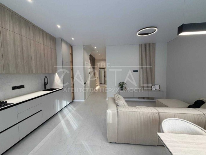 2 пов дуплекс 110 м²/ 2 сотки в Софіївській Борщагівці, до метро 20 хв - фото 1