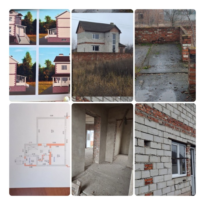 Продается дом (недострой) - фото 1