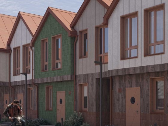 Таунхаус з газом 66 м2. Smart Development. Петропавлівська Борщагівка Петропавловская Борщаговка