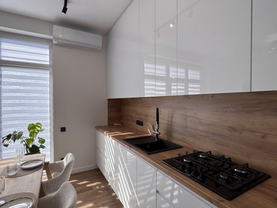 Сучасний дуплекс 120 м² з газом, ремонтом, меблями та технікою Петропавловская Борщаговка