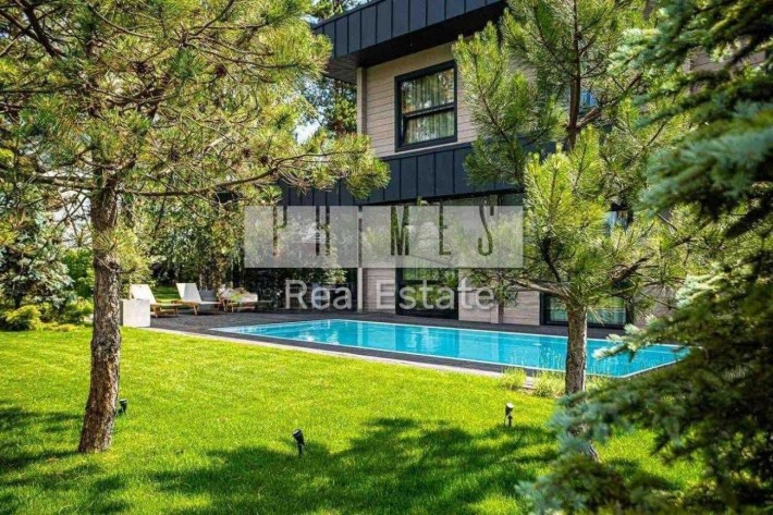 Оренда сучасного будинку  з басейном КМ Лісовий маєток Боярка - фото 1