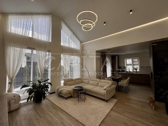 Оренда нового автономного будинку з укриттям  закритому містечку Гатне Гатное