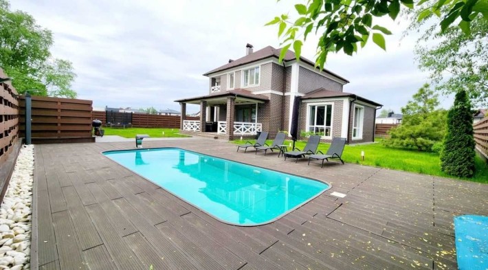 Оренда сучасного будинку 250м з басейном в котеджному містечку Козин - фото 1