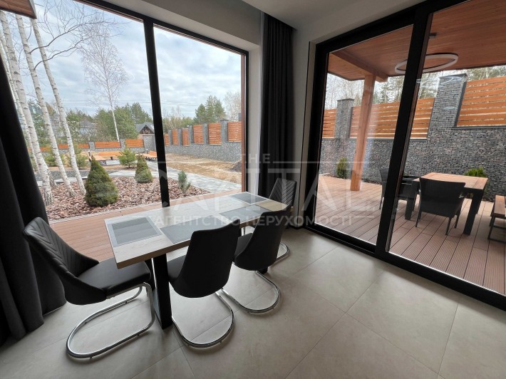 будинок АВТОНОМНИЙ скандинавський стиль БАНЯ Барбекю САУНА Гореничі - фото 1