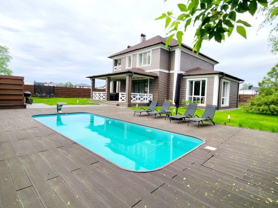 Здам будинок з басейном, Обухівський напрямок.смт Козин Козин