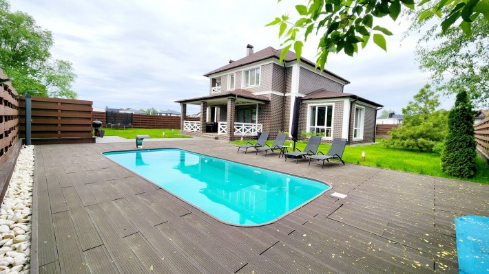 Здам будинок з басейном, Обухівський напрямок.смт Козин - фото 1