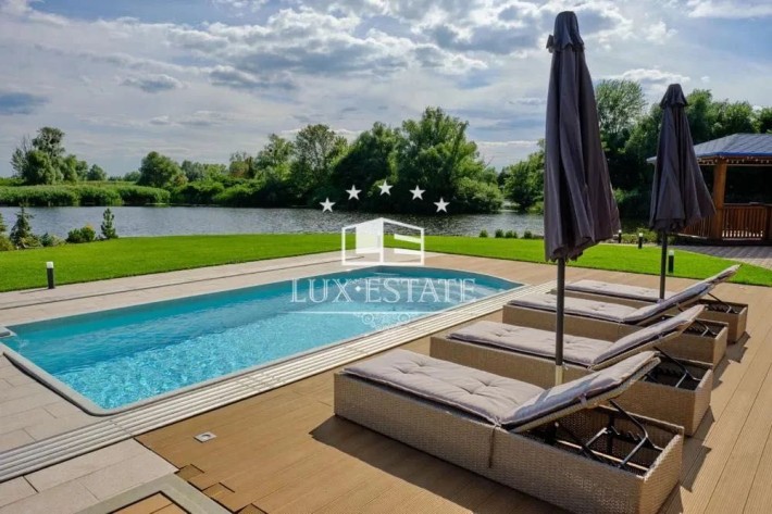 Аренда дома 500 м² с выходом на залив Днепра, бассейном Осокорки 15мин - фото 1