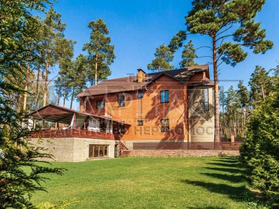 Будинок 330м2/18 соток/7 кімнат в КМ Пуща Водиця, 12 км від Києва Мощун