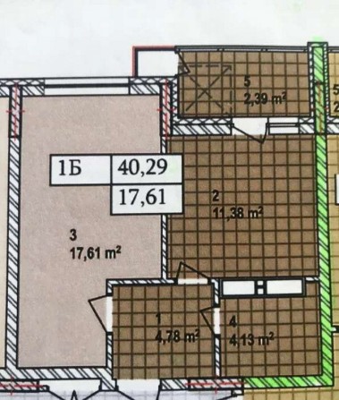 Продажа 1-к квартиры ул.Сосюры Владимира 6б Днепровский район - фото 1