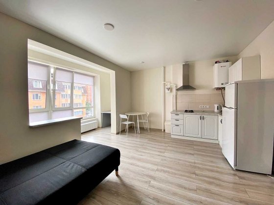 Світла квартира-студія з газовим опаленням у ЖК «РОКОКО» Ірпінь