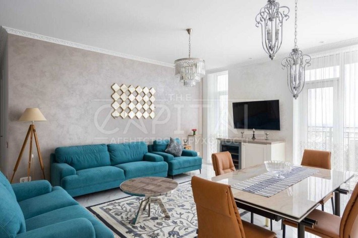 4-к квартира 169м2/18 пов,ЖК бізнес-класу,вул. Бульварно-Кудрявська 2 - фото 1