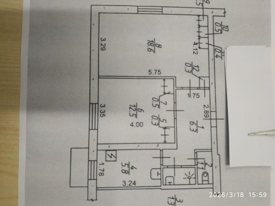 Оренда 2-х кім . квартири в Хортицькому мікрайоні Запорожье