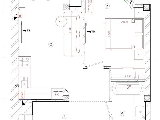 Оренда 1к ЕкоДім Мазепи, 1. Якісна. Звукоізоляція. Вся побутова Львов