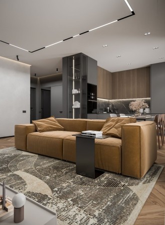 Оренда сучасної квартири з двома спальнями - фото 1