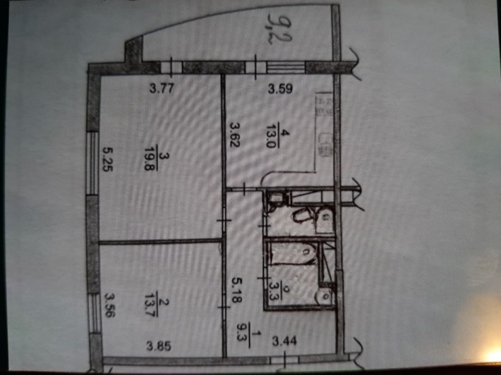 ЖК Парковий,Миколи Руденка,14ж,16/21пов.2кіин.,67/34/13м²,все окремо,л - фото 1