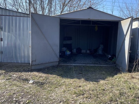 Металевий гараж. Вышгород