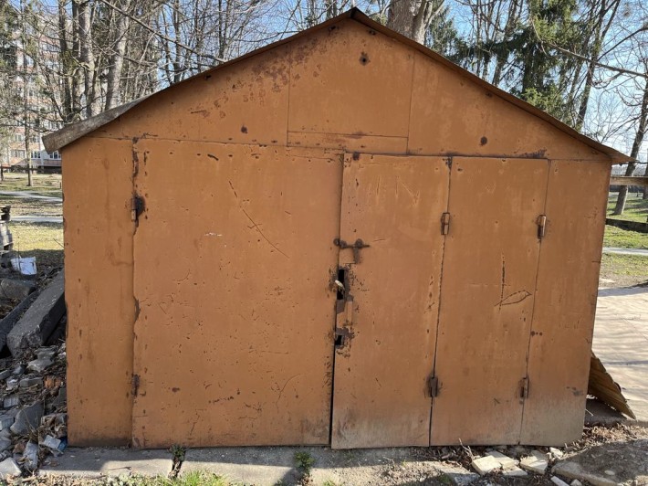 Гараж металевий заводський розбірний. - фото 1