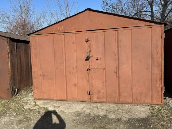 Продам металевий гараж в районі таксопарку Кривой Рог