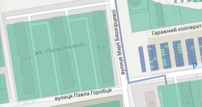 Продам земельну ділянку під будівництво гаража у мікрорайоні "Браїлки" - фото 1